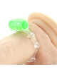 Cockring com Vibração Screaming O Quickie Verde
