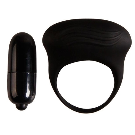 pretty love - bertram black vibrator ring D-205205