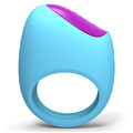 Cockring com Vibração Lelo Lifeguard com App Azul