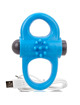 Screaming o - anillo vibrador recargable yoga azul