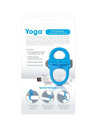 screaming o - rechargeable vibrating ring yoga blue D-212491