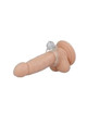 Cockring com Vibração Casual Love Rabbit Transparete