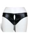 Cuecas Crotchless em Vinil 176029