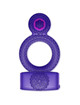 Cockring com Vibração Casual Love Double Pleasure Roxo