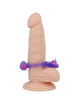 Cockring com Vibração Casual Love Double Pleasure Roxo