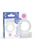 Cockring com Vibração Casual Love Double Pleasure Transparente