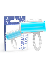 casual love - ring tongue vibrating blue D-217986