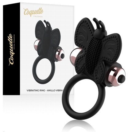 Cockring com Vibração Coquette Butterfly