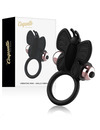 coquette toys - cock ring butterfly with vibrator black/ gold D-225737