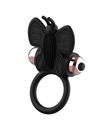 coquette toys - cock ring butterfly with vibrator black/ gold D-225737