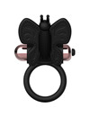 coquette toys - cock ring butterfly with vibrator black/ gold D-225737