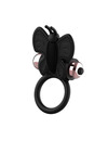 coquette toys - cock ring butterfly with vibrator black/ gold D-225737