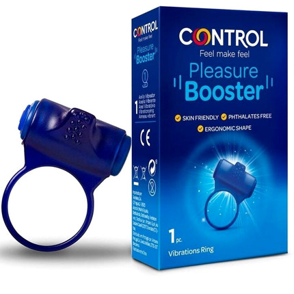 Cockring com Vibração Control Pleasure Boost