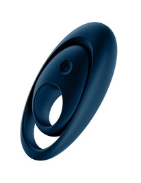 Cockring com Vibração Satisfyer Glorious Azul