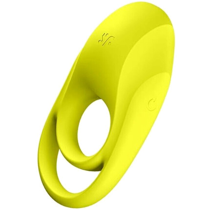 satisfyer - spectacular duo anillo vibrador amarillo
