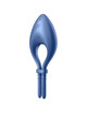 satisfyer - bullseye anillo vibrador app azul