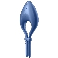 satisfyer - bullseye anillo vibrador app azul