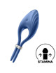 Cockring com Vibração Satisfyer Duelismo azul