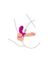 xocoon - couples stimulator ring fuchsia D-234620