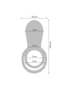 xocoon - couples stimulator ring fuchsia D-234620