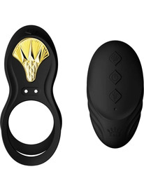 zalo - bayek anillo vibrador control remoto parejas negro