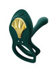 zalo - bayek anillo vibrador control remoto parejas verde