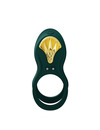 zalo - bayek vibrating couples ring green D-234649