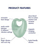 satisfyer - perfect pair 3 green D-234894