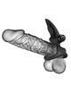 pretty love - vibrating ring 10 vibrations black silicone D-236073
