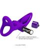 Pretty love - anillo vibrador 10 vibraciones silicona violeta