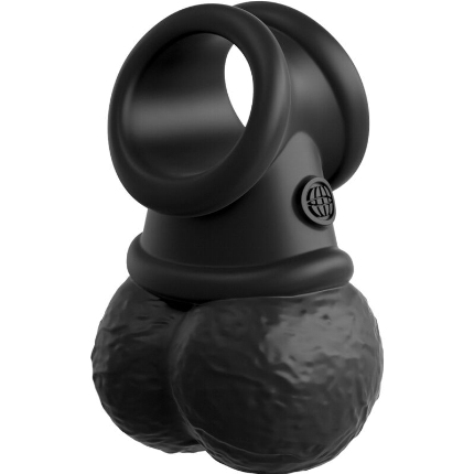 king cock - elite ring with testicle vibrating silicone D-236634