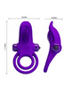 pretty love - purple vibrating penis ring D-237569