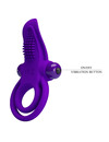 pretty love - purple vibrating penis ring D-237569