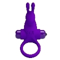pretty love - vibrator ring i rabbit for purple penis