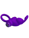 pretty love - vibrator ring i rabbit for purple penis D-237570