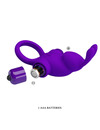 pretty love - vibrator ring i rabbit for purple penis D-237570