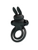 pretty love - anillo vibrador iii conejo para pene negro