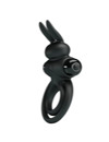 pretty love - vibrator iii rabbit ring for black penis D-237572