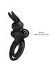 pretty love - vibrator iii rabbit ring for black penis D-237572
