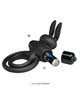 pretty love - vibrator iii rabbit ring for black penis D-237572