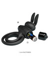 pretty love - vibrator iii rabbit ring for black penis D-237572