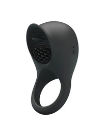 pretty love - vibrating penis ring with black tongue
