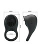 pretty love - vibrating penis ring with black tongue D-237575