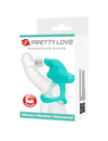 pretty love - dante green rabbit vibrator ring D-238082