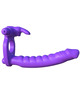 fantasy c-ringz - silicone double vibrator rabbit