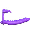 fantasy c-ringz - silicone double vibrator rabbit PD5819-12