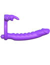 fantasy c-ringz - silicone double vibrator rabbit PD5819-12