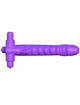 Cockring com Vibração Fantasy Double Rabbit Roxo