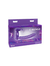 fantasy c-ringz - silicone double vibrator rabbit PD5819-12