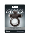 fantasy c-ringz - black silicone vibrating ring PD5966-23